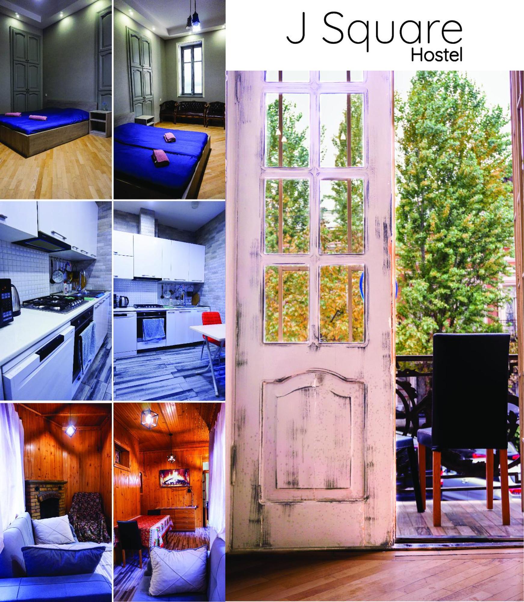 J Square Hostel Tbilisi Exterior photo